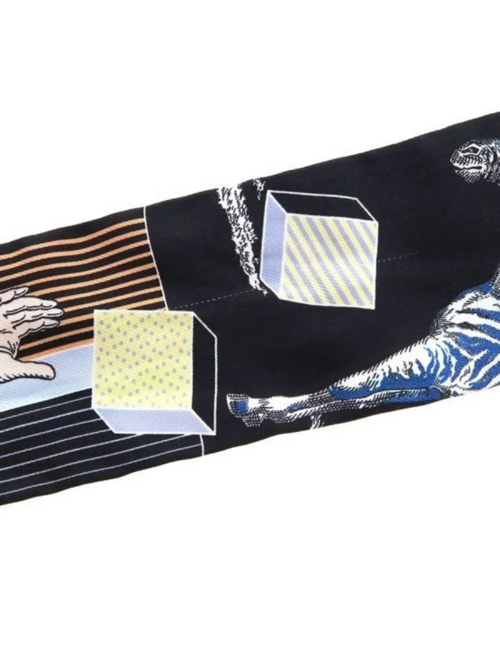 Hermes Twilly Scarf Multicolor - Picture 4 of 8